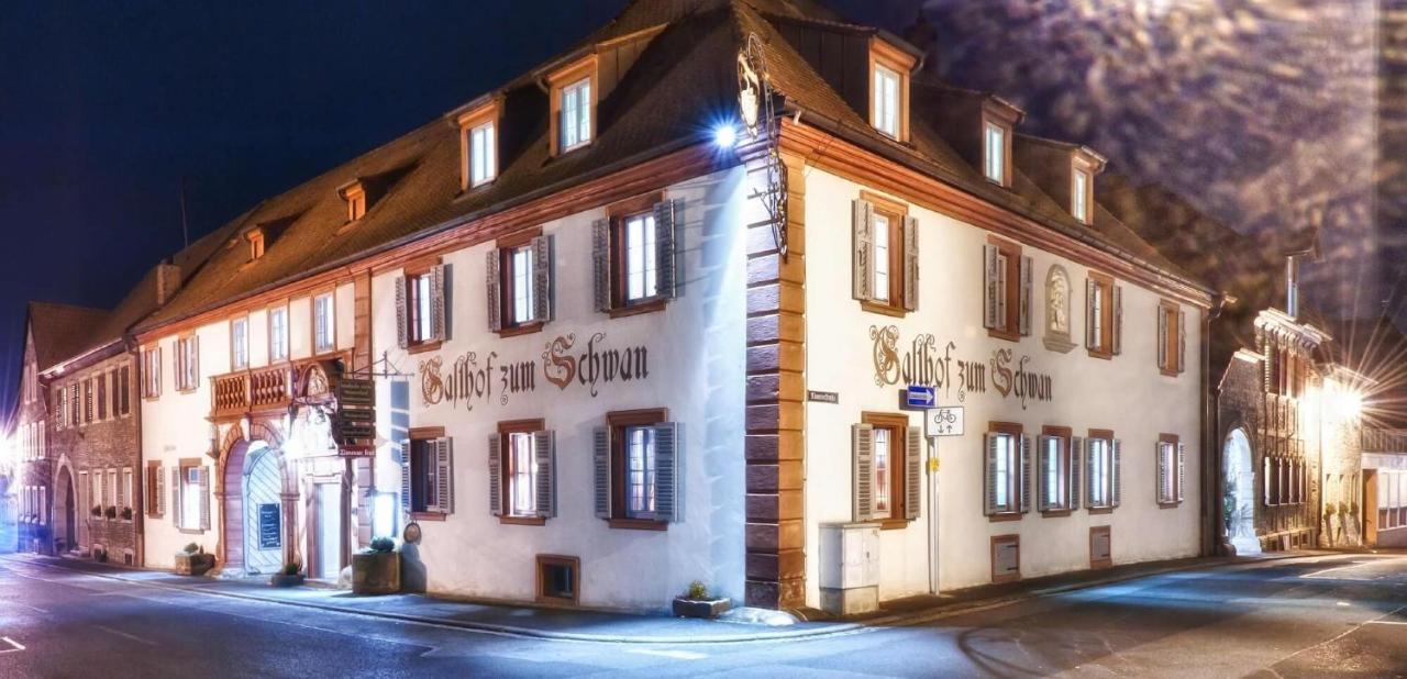 Gasthof Zum Schwan ゾンマーアッハ エクステリア 写真